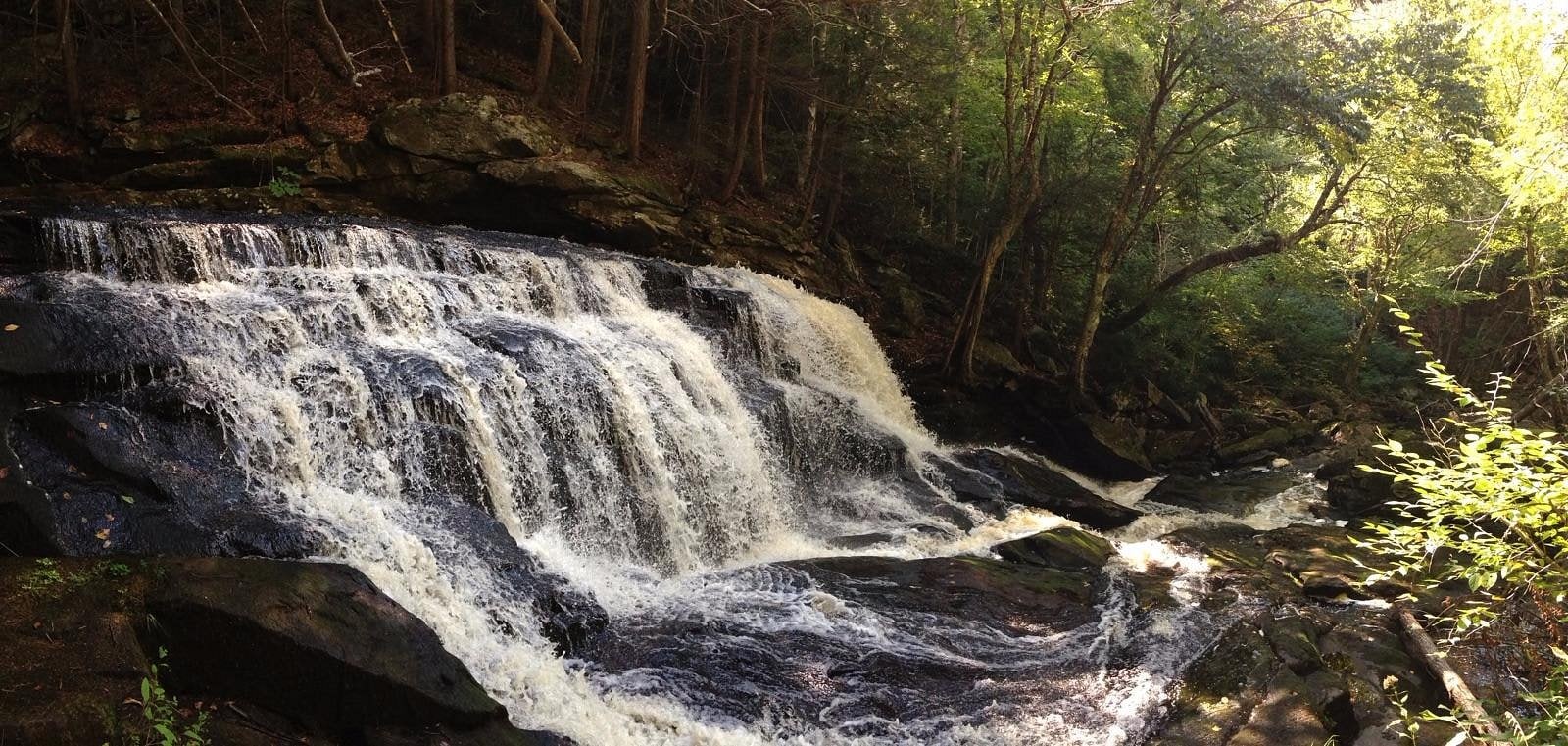 Rocky Cascade at Doane's Falls in Massachusetts.