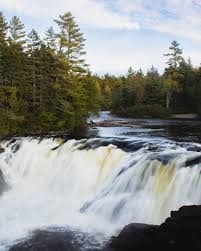 River Drop at Grand Falls in Maine.