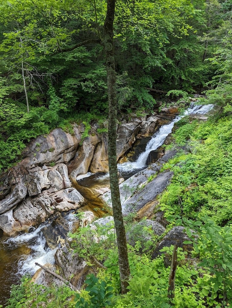 Rock Pools at Kent Falls in Connecticut.