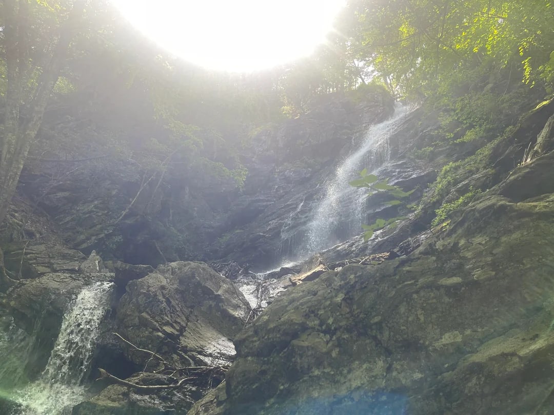Lower Cascade at Race Brook Falls in Massachusetts.