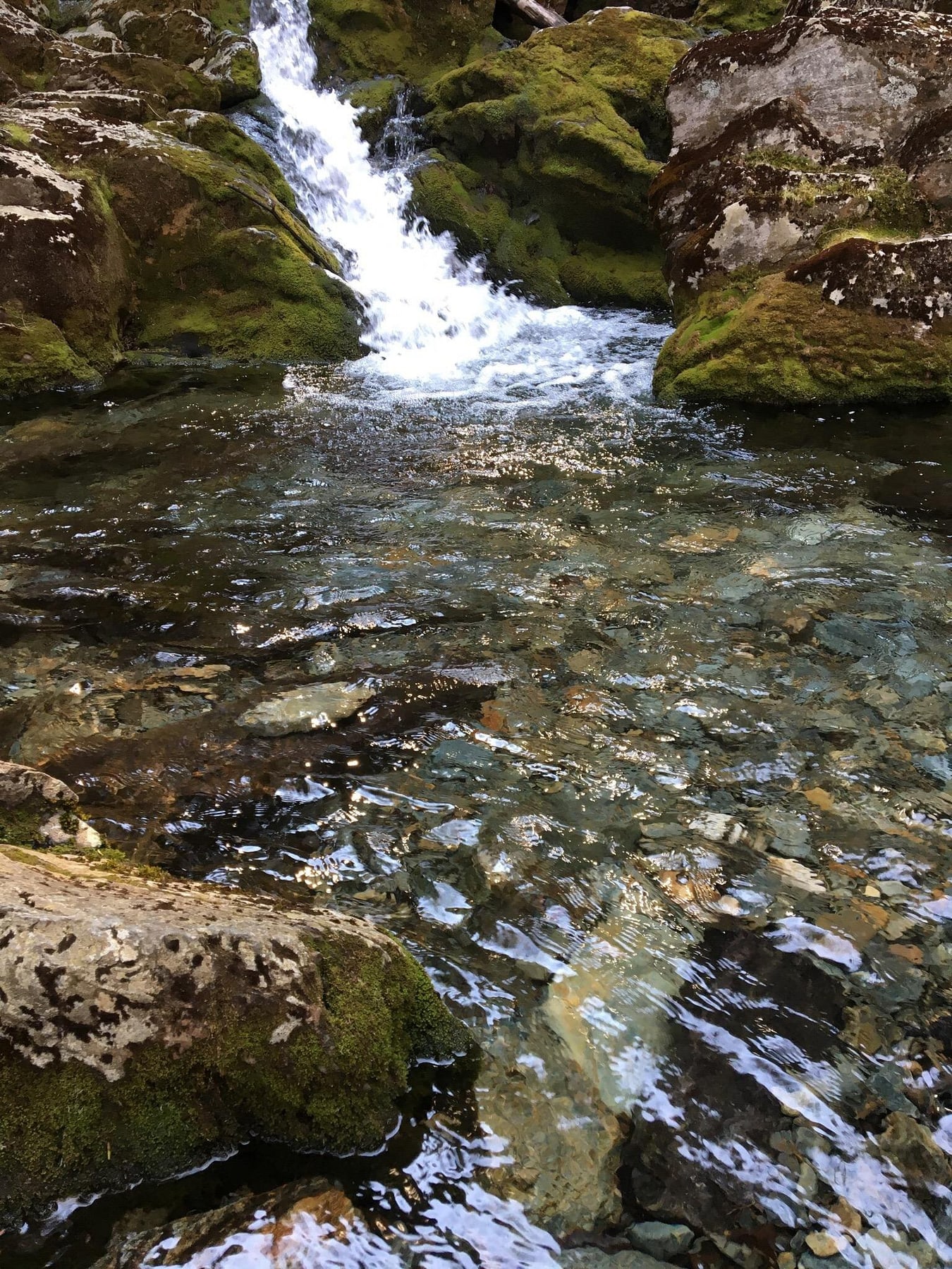 Pool Close at Race Brook Falls in Massachusetts.