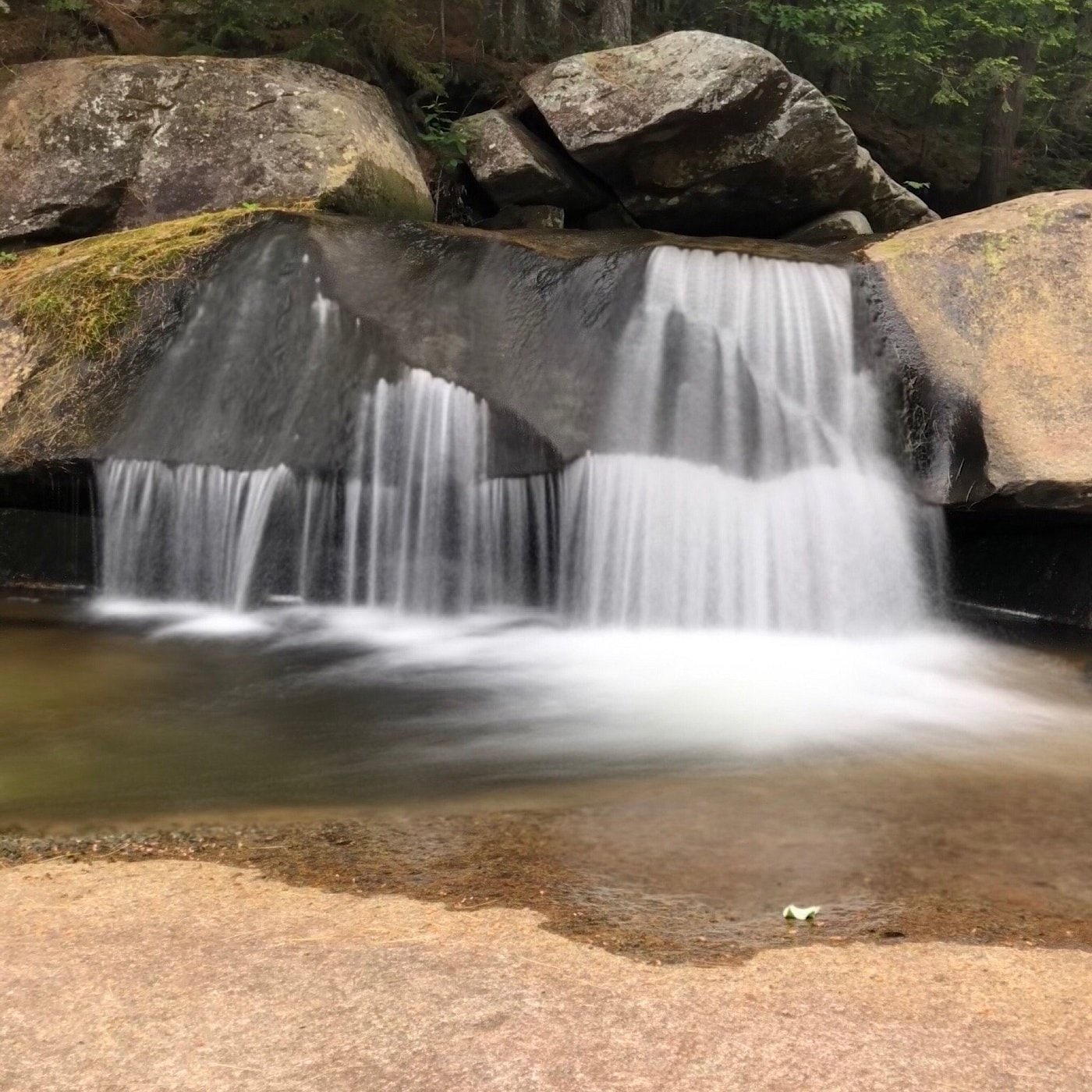 Lower Pool at Screw Auger Falls (Grafton Notch) in Maine.
