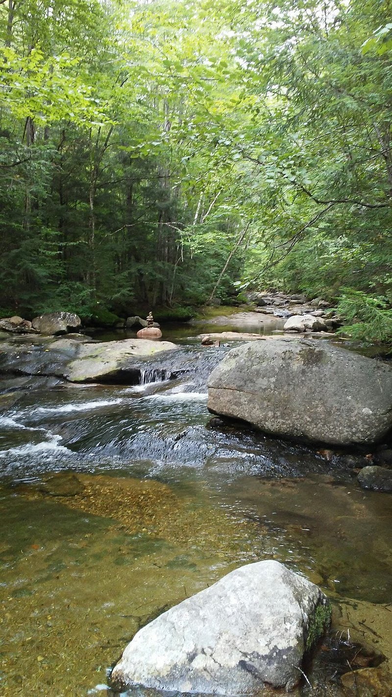 Upper Cascade at Screw Auger Falls (Grafton Notch) in Maine.